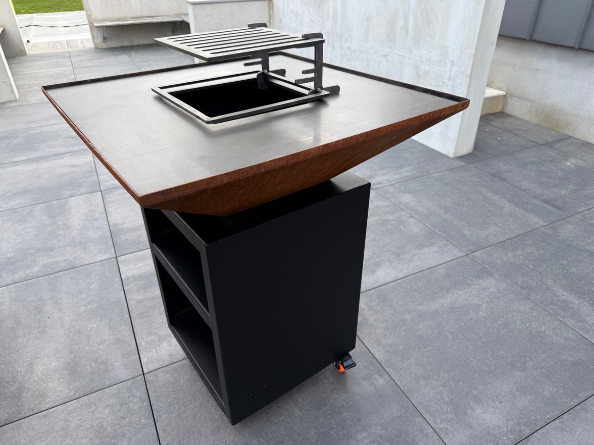 Brasero plaque de cuisson acier 800x800