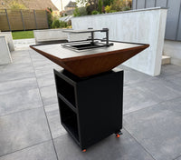 Brasero plaque de cuisson acier 800x800
